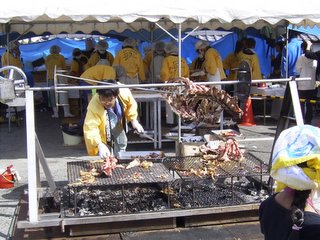 篠山ビーフ丸焼き、の跡